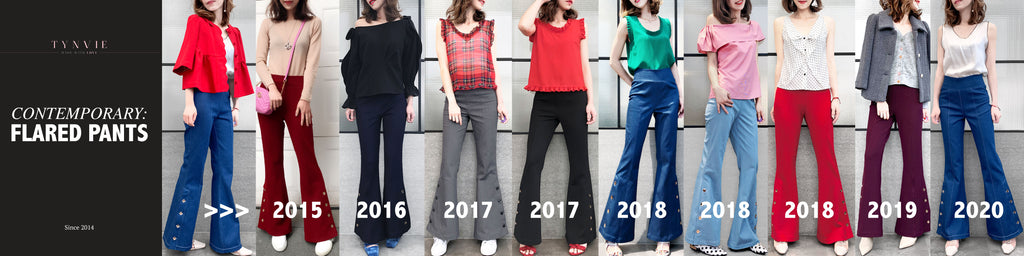 Contemporary trend: // T Y N V I E // FLARED PANTS