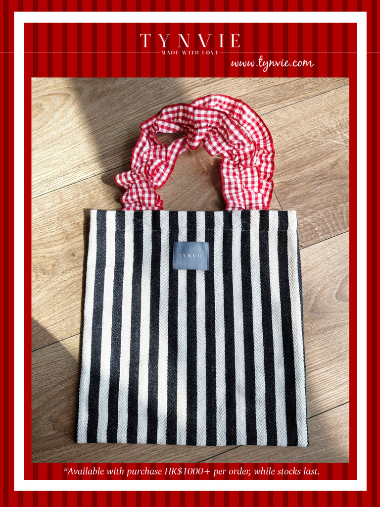 Limited Gift for purchase over HK$1000 – Whimsy Wonderland Stripe Shopper