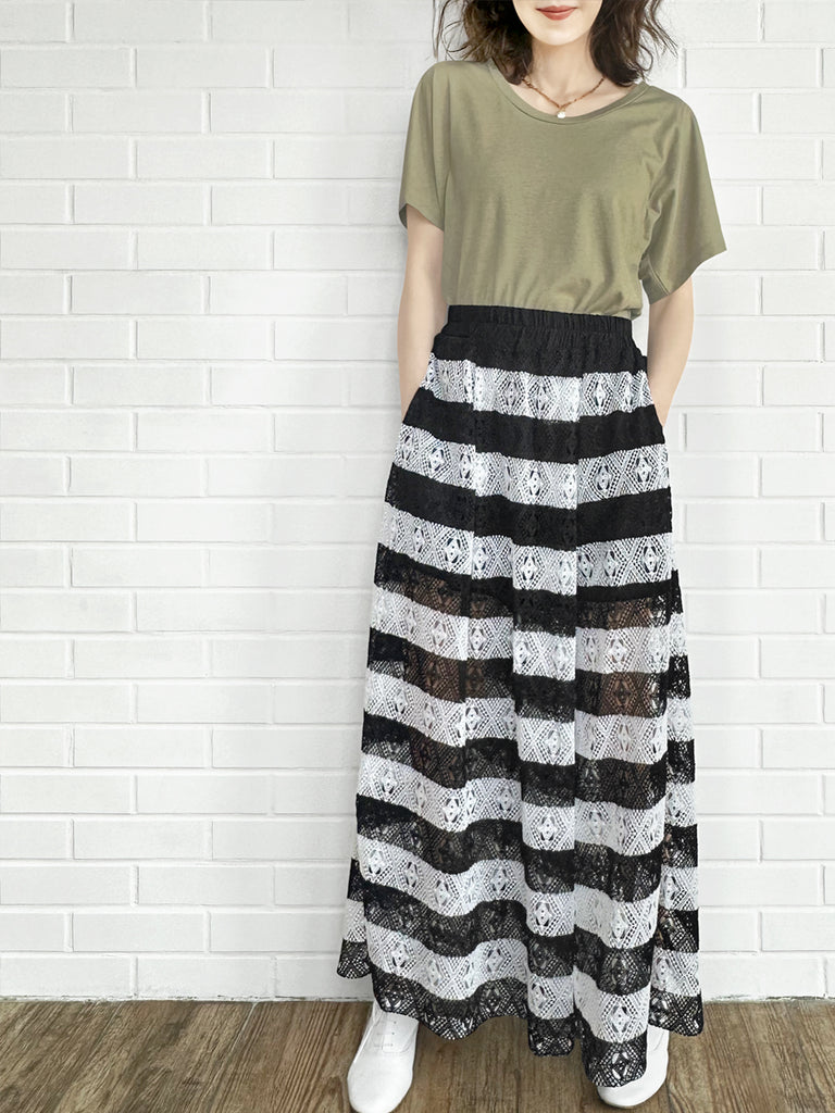 SPECIAL! Olive Green Bow Detail Front/ back 2-Way Tee