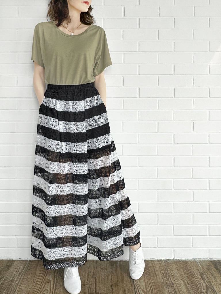 SPECIAL! Olive Green Bow Detail Front/ back 2-Way Tee