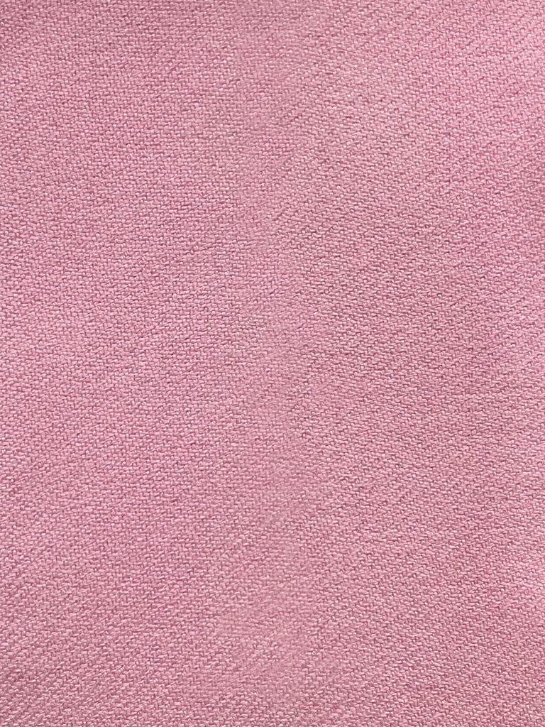 Final Sale! Pink Scallop V-neck Silk Tank With Removable Bow