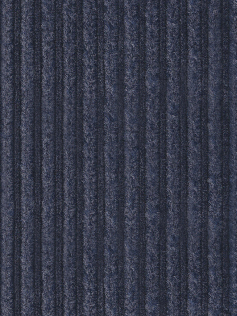 Surprise Sale! Mystic Navy Cotton Blend Corduroy Wide-Leg Trousers