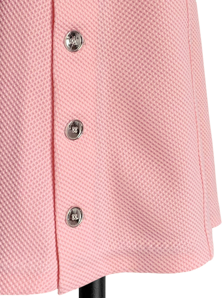 驚喜促銷!淡粉紅色喇叭褲套穿連結褲