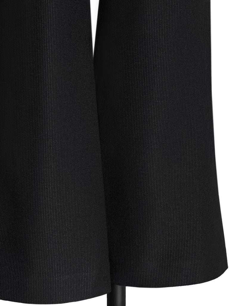 Surprise Sale! Sparkie Black Flare Leg Stretch Cotton Blend Pants