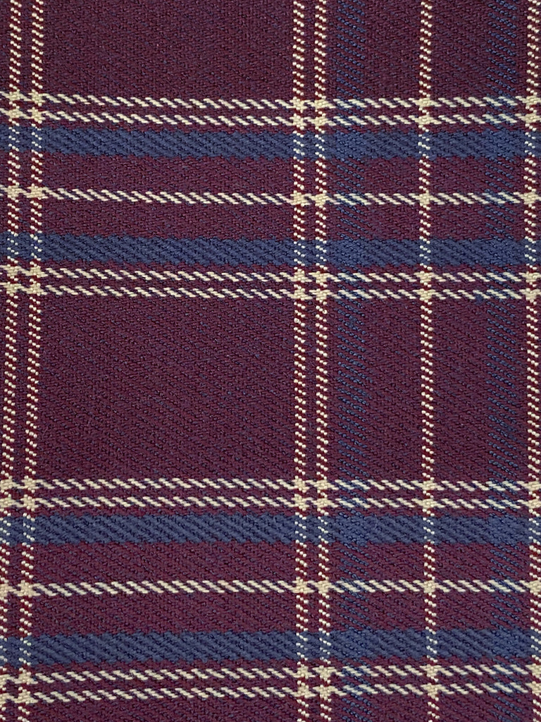 Surprise Sale! Magenta Checks Relax Fit Pleated Crop Trousers