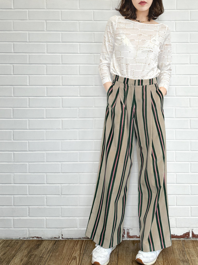 Surprise Sale! Gold Embossed Boat Neck Long Sleeve Layered Tee