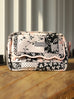 Vintage Floral Patchwork Scalloped-Edge Wash Bag