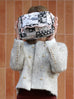 Vintage Floral Patchwork Scalloped-Edge Wash Bag