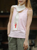Blush Petal Sleeveless Soft Drape Layering Tank Top