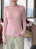 Rosewater Pink Pure Merino Wool Signature Essential Jumper