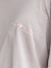 Grey Asymmetric Cold Shoulder "Love TYNVIE" Logo Tee