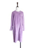 Surprise Sale! Wisteria Purple Merino Wool A-Line Coat