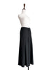 Last Chance! Black Origami Pleated Wide-Leg Trousers