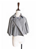 Further Sale! Iconic Grey Wool Blend Cape