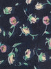 Surprise Sale! Floral-print Silky Panelled V-neck Handkerchief Dress