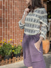 Surprise Sale! Dusty Lilac Elastic Waist Patch Pockets Wool Shorts