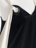 Surprise Sale! Asymmetrical Tie Shoulder Ruffle Side Slit Velvet Shift Dress