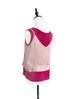Last Chance! Fuchsia/Pink Set-of-Two Silky Tank With Ruffe Camisole