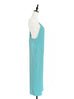 Surprise Sale! Turquoise Contrast Strap Sleeveless Wide Leg Jumpsuit