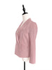 Last Chance! Sweet Pink Double Breasted Silky Lining Blazer