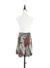 Surprise Sale! Knitted With Prints A-line Lace Trim Short Skort