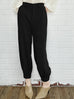 Surprise Sale! Black Casually Cool Ankle Jogger Trousers